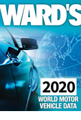 Ward’s World Motor Vehicle Data 2020 Edition